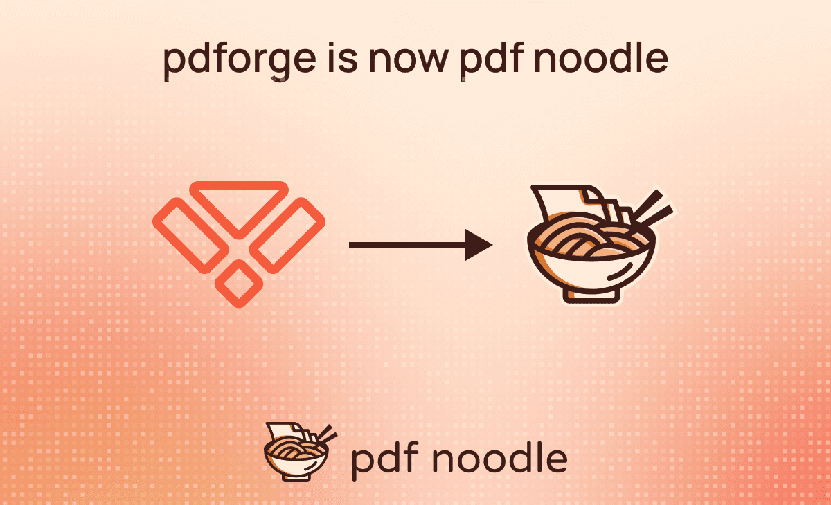 pdf noodle is now pdf noodle