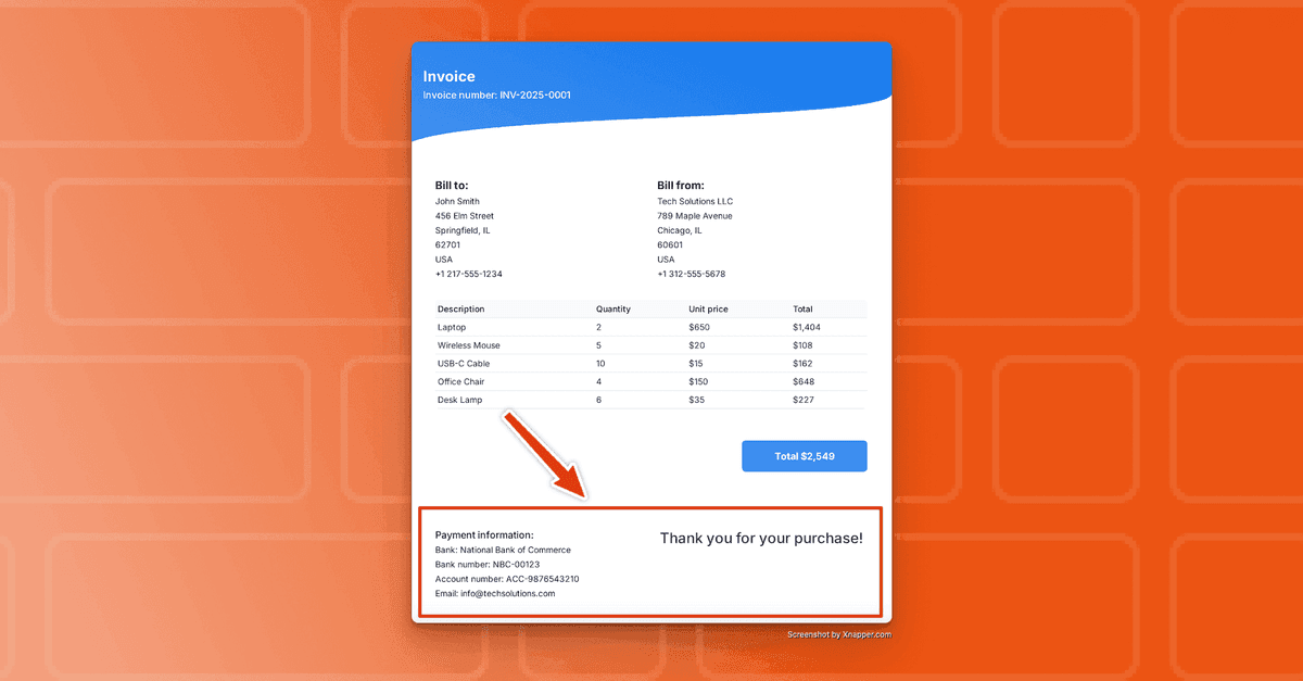 Everything you need to know about invoice footers and text examples
