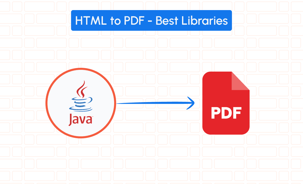 Best html to pdf libraries Java 2025