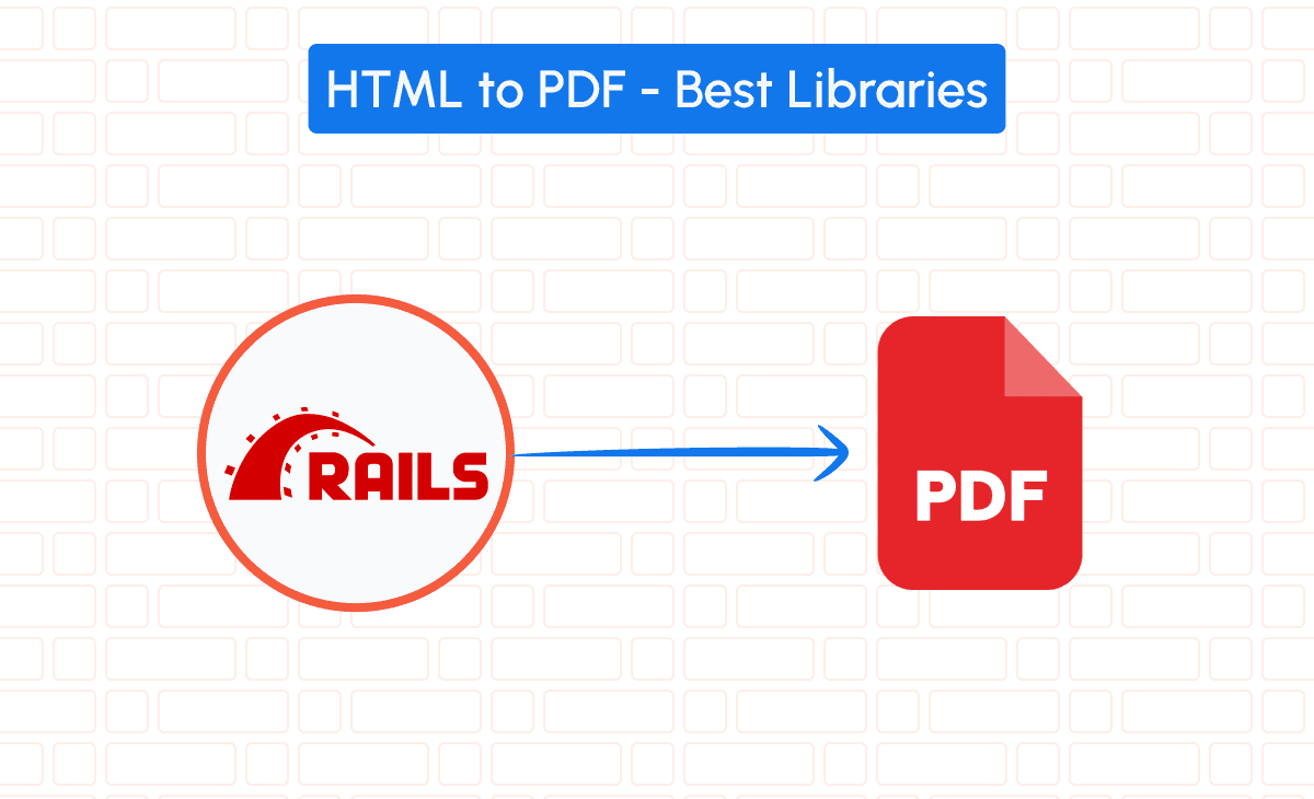 Best html to pdf gems Ruby on rails 2025