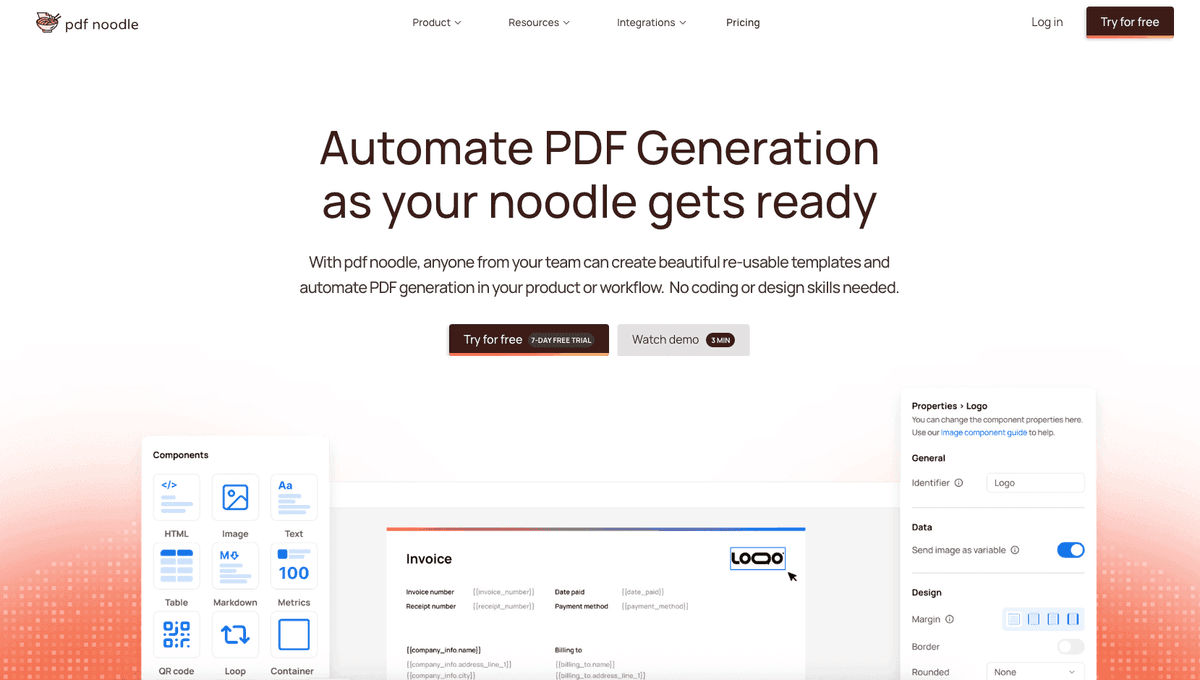 pdf noodle home page